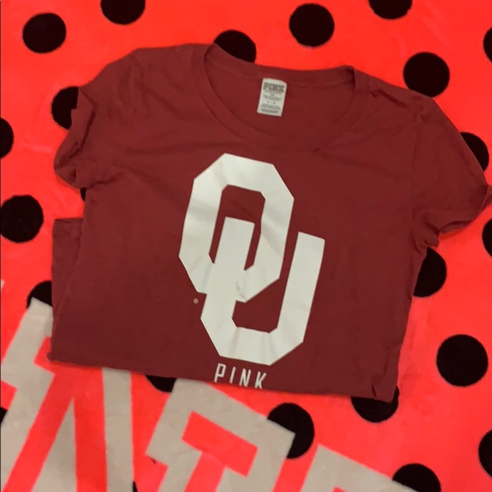 Ou pink shirt